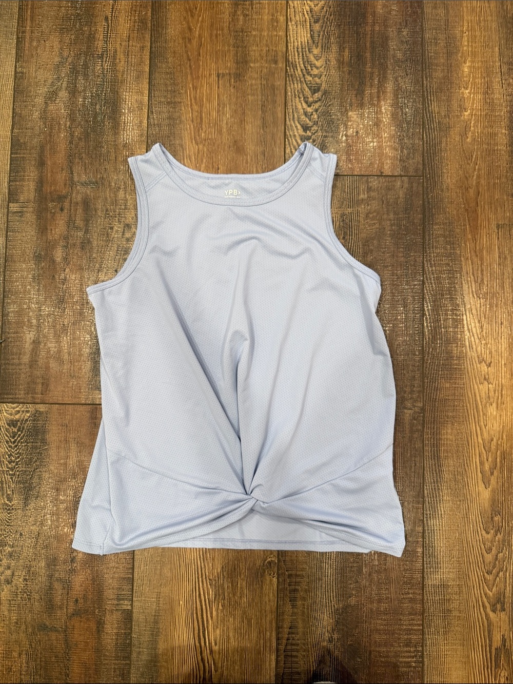 Abercrombie YPB kids Light Blue Knotted Tank Top